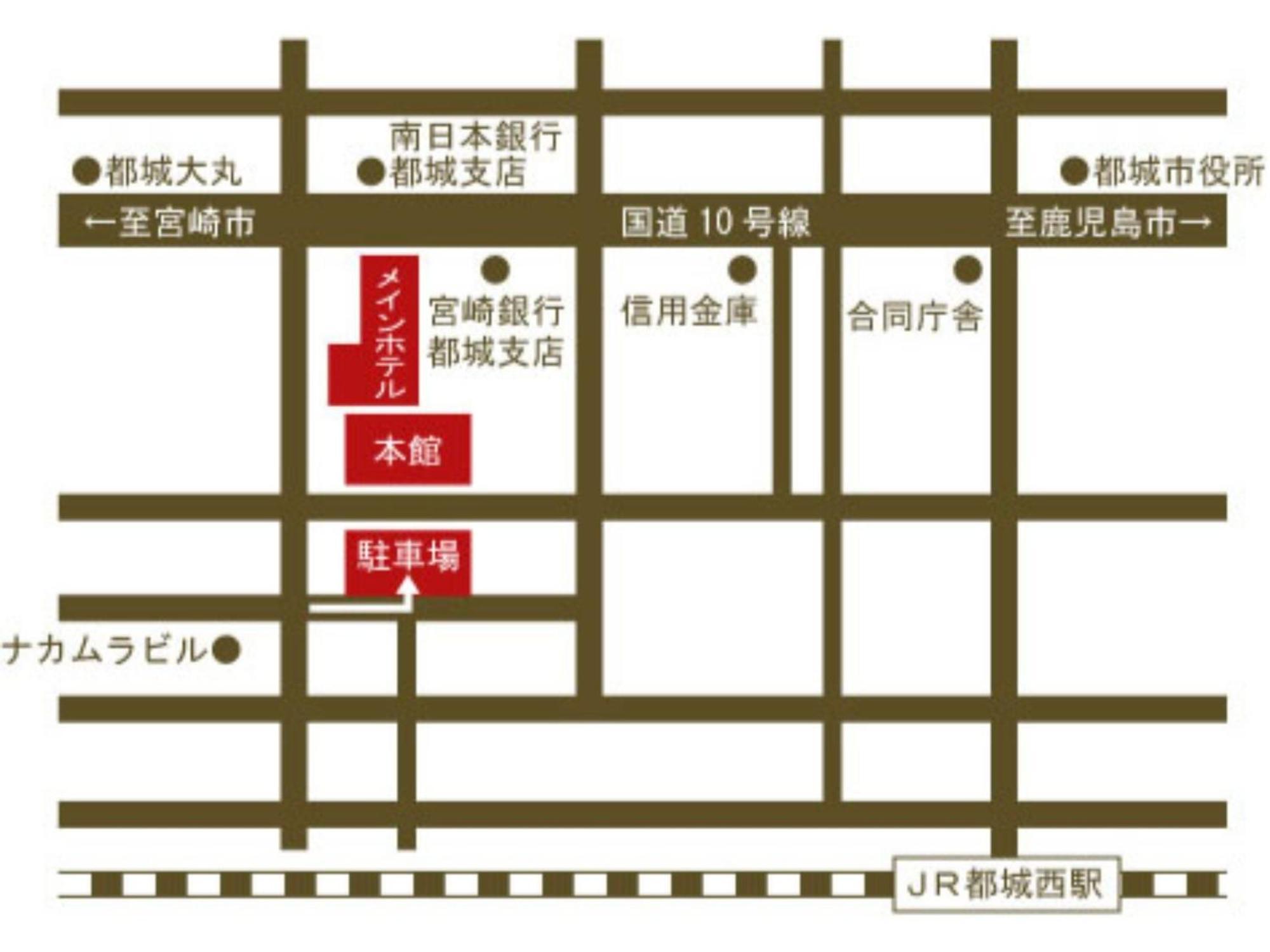 Miyakonojō Main Hotel - Vacation Stay 82546 מראה חיצוני תמונה